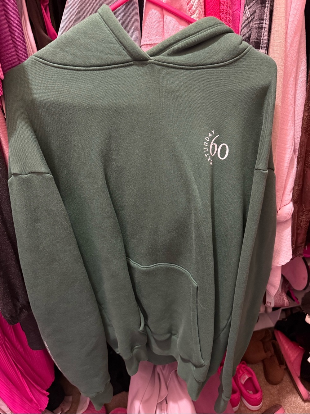 Peloton Green 'Saturday 60' Pullover Hoodie